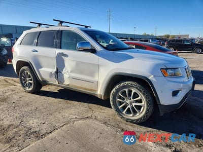 Czwarte zdjęcie samochodu z boku: 2015 JEEP GRAND CHEROKEE LIMITED VIN:1C4RJFBGXFC746559 - miniatura