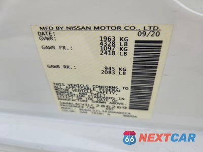 Zdjęcie 13 z 13 samochodu: 2020 NISSAN ALTIMA 2.5 SR VIN:1N4BL4CV3LC286269 - miniatura