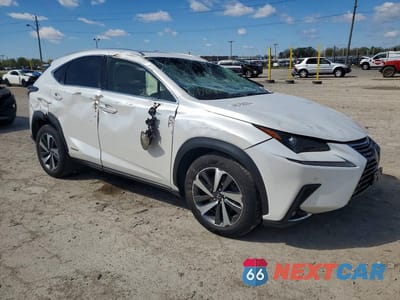 Czwarte zdjęcie samochodu z boku: 2018 LEXUS NX 300H BASE VIN:JTJBJRBZ9J2088412 - miniatura