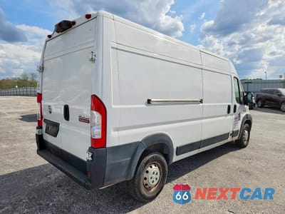 Trzecie zdjęcie samochodu z tyłu: 2021 RAM PROMASTER 2500 DELIVERY VAN VIN:3C6ERVDG3ME508113 - miniatura