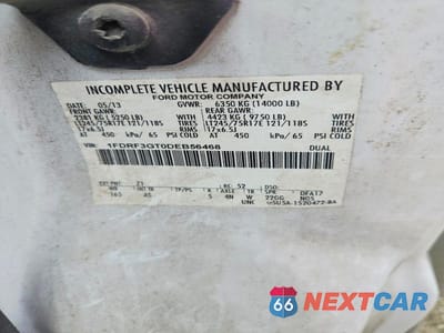 Zdjęcie 12 z 12 samochodu: 2013 FORD F350 SUPER DUTY FLATBED TRUCK VIN:1FDRF3GT0DEB56468 - miniatura