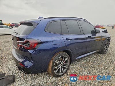Trzecie zdjęcie samochodu z tyłu: 2023 BMW X3 M40I VIN:5UX83DP04P9P74134 - miniatura
