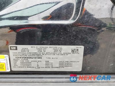 Zdjęcie 13 z 13 samochodu: 2017 GMC ACADIA LIMITED SLT-2 VIN:1GKKVSKD0HJ101989 - miniatura