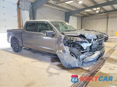 Czwarte zdjęcie samochodu z boku: 2021 FORD F150 SUPERCREW VIN:1FTEW1EP4MFC99527 - miniatura