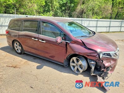 Czwarte zdjęcie samochodu z boku: 2019 HONDA ODYSSEY EX VIN:5FNRL6H54KB133169 - miniatura