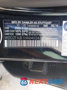 Zdjęcie 12 z 12 samochodu: 2017 MERCEDES-BENZ E 300 VIN:WDDZF4JB1HA040242 - miniatura