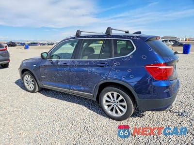 Drugie zdjęcie samochodu z przodu: 2014 BMW X3 XDRIVE28I VIN:5UXWX9C56E0D11913 - miniatura