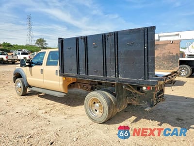 Drugie zdjęcie samochodu z przodu: 2013 FORD F450 SUPER DUTY FLATBED TRUCK VIN:1FD0W4GYXDEB65849 - miniatura