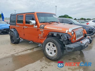 Czwarte zdjęcie samochodu z boku: 2011 JEEP WRANGLER UNLIMITED SPORT VIN:1J4BA3H16BL520395 - miniatura