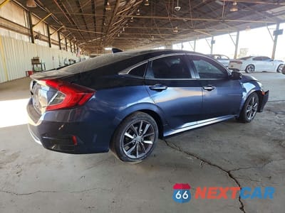 Trzecie zdjęcie samochodu z tyłu: 2020 HONDA CIVIC EX VIN:19XFC1F32LE221491 - miniatura