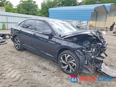 Czwarte zdjęcie samochodu z boku: 2025 VOLKSWAGEN JETTA SEL VIN:3VWGX7BU1SM078402 - miniatura
