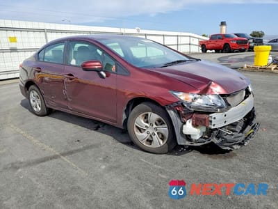 Czwarte zdjęcie samochodu z boku: 2015 HONDA CIVIC LX VIN:19XFB2F54FE293890 - miniatura