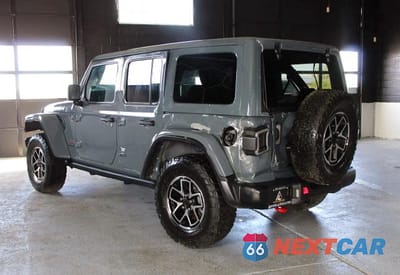 Czwarte zdjęcie samochodu z boku: 2026 JEEP WRANGLER RUBICON VIN:1C4PJXFN7TW151555 - miniatura