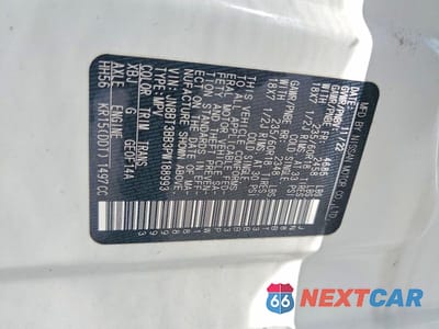 Zdjęcie 14 z 14 samochodu: 2023 NISSAN ROGUE SV VIN:JN8BT3BB3PW188993 - miniatura