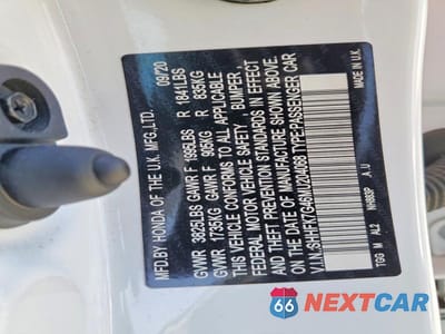Zdjęcie 13 z 13 samochodu: 2021 HONDA CIVIC SPORT VIN:SHHFK7G46MU204068 - miniatura