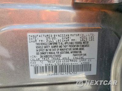 Zdjęcie 21 z 22 samochodu: 2020 NISSAN SENTRA SV VIN:3N1AB8CV6LY296952 - miniatura