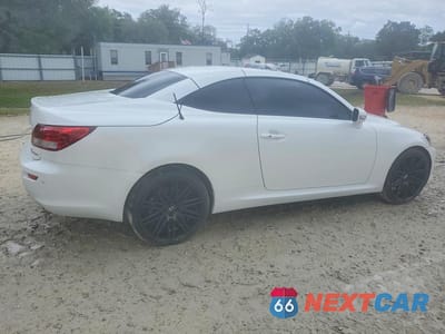 Trzecie zdjęcie samochodu z tyłu: 2010 LEXUS IS 250C BASE VIN:JTHFF2C29A2509705 - miniatura