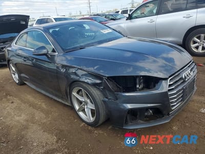 Czwarte zdjęcie samochodu z boku: 2018 AUDI A5 PREMIUM PLUS S-LINE VIN:WAUTNAF56JA017840 - miniatura
