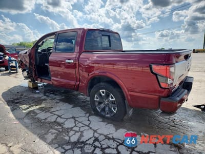 Drugie zdjęcie samochodu z przodu: 2021 NISSAN TITAN PLATINUM RESERVE VIN:1N6AA1EF3MN527105 - miniatura