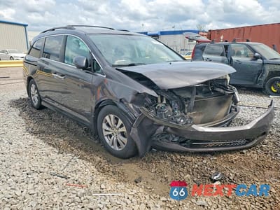Czwarte zdjęcie samochodu z boku: 2016 HONDA ODYSSEY EXL VIN:5FNRL5H67GB107076 - miniatura