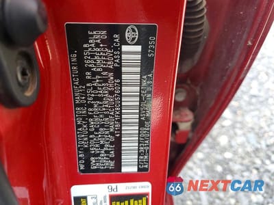 Zdjęcie 12 z 12 samochodu: 2012 TOYOTA CAMRY LE VIN:4T1BF1FK8CU576076 - miniatura