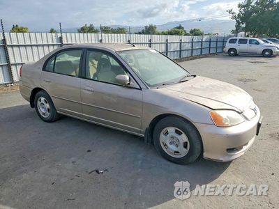 Czwarte zdjęcie samochodu z boku: 2003 HONDA CIVIC HYBRID VIN:JHMES96603S003665 - miniatura