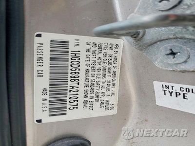 Zdjęcie 12 z 12 samochodu: 1996 HONDA ACCORD VALUE VIN:1HGCD5698TA210575 - miniatura