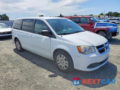 Czwarte zdjęcie samochodu z boku: 2016 DODGE GRAND CARAVAN SE VIN:2C4RDGBGXGR311773 - miniatura