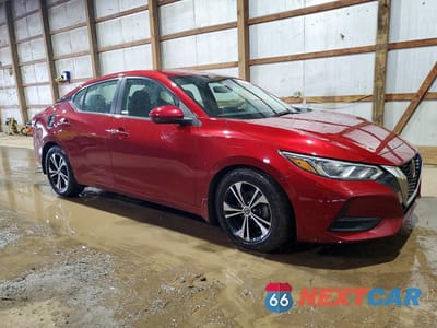 Czwarte zdjęcie samochodu z boku: 2020 NISSAN SENTRA SV VIN:3N1AB8CV9LY278283 - miniatura
