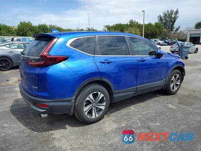 Trzecie zdjęcie samochodu z tyłu: 2022 HONDA CR-V SE VIN:7FARW1H77NE013368 - miniatura