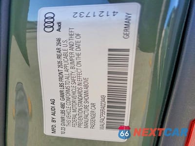 Zdjęcie 13 z 13 samochodu: 2024 AUDI A5 PREMIUM PLUS 45 VIN:WAUFACF55RA023449 - miniatura