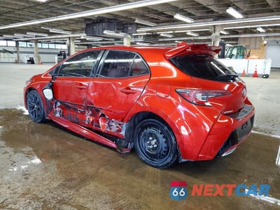 Drugie zdjęcie samochodu z przodu: 2019 TOYOTA COROLLA HATCHBACK XSE VIN:JTNK4RBE0K3012401 - miniatura