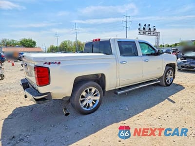 Trzecie zdjęcie samochodu z tyłu: 2015 CHEVROLET SILVERADO K1500 HIGH COUNTRY VIN:3GCUKTEC9FG430310 - miniatura