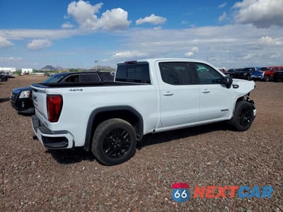 Trzecie zdjęcie samochodu z tyłu: 2023 GMC SIERRA K1500 ELEVATION VIN:1GTUUCE82PZ134567 - miniatura