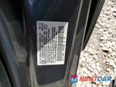 Zdjęcie 13 z 13 samochodu: 2013 HONDA ODYSSEY EX VIN:5FNRL5H46DB058754 - miniatura