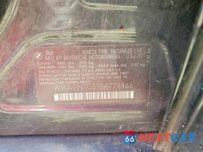 Zdjęcie 12 z 12 samochodu: 2011 BMW 335 D VIN:WBAPN7C51BA779466 - miniatura