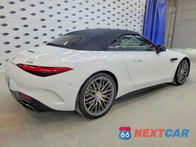 Trzecie zdjęcie samochodu z tyłu: 2023 MERCEDES-BENZ SL 55 AMG VIN:W1KVK8AB5PF012432 - miniatura