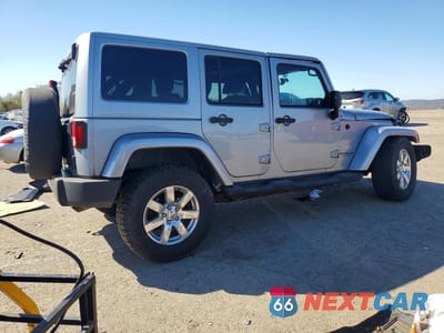 Trzecie zdjęcie samochodu z tyłu: 2013 JEEP WRANGLER UNLIMITED SAHARA VIN:1C4BJWEG5DL617770 - miniatura