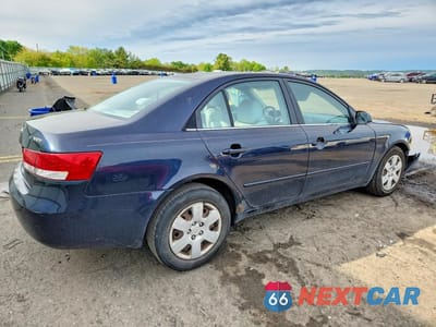 Trzecie zdjęcie samochodu z tyłu: 2007 HYUNDAI SONATA GLS VIN:5NPET46C67H194486 - miniatura