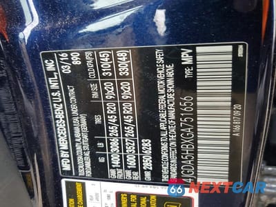 Zdjęcie 13 z 13 samochodu: 2016 MERCEDES-BENZ GLE 350 4MATIC VIN:4JGDA5HBXGA751656 - miniatura