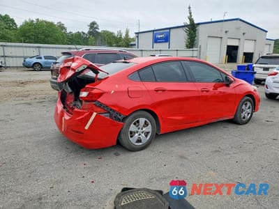 Trzecie zdjęcie samochodu z tyłu: 2017 CHEVROLET CRUZE LS VIN:1G1BC5SM2H7258223 - miniatura