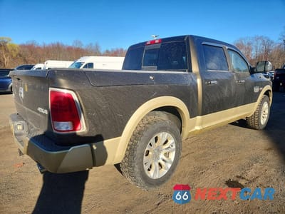 Trzecie zdjęcie samochodu z tyłu: 2014 RAM 1500 LONGHORN VIN:1C6RR7PT9ES253617 - miniatura