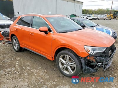 Czwarte zdjęcie samochodu z boku: 2019 AUDI Q3 PREMIUM PLUS S-LINE VIN:WA1EECF39K1087625 - miniatura