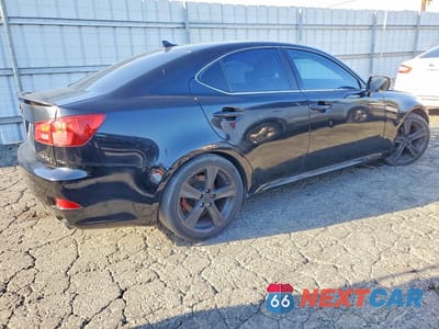 Trzecie zdjęcie samochodu z tyłu: 2007 LEXUS IS 250 VIN:JTHBK262972051730 - miniatura