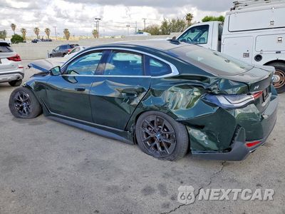 Drugie zdjęcie samochodu z przodu: 2024 BMW I4 EDRIVE 40 VIN:WBY73AW07RFT33632 - miniatura