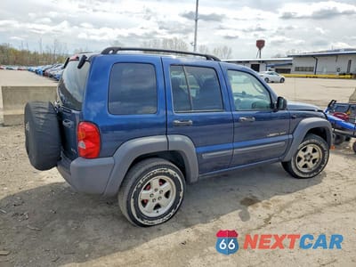 Trzecie zdjęcie samochodu z tyłu: 2002 JEEP LIBERTY SPORT VIN:1J4GL48K52W352441 - miniatura