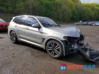 Czwarte zdjęcie samochodu z boku: 2020 BMW X3 M COMPETITION VIN:5YMTS0C06L9B30328 - miniatura