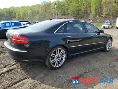 Trzecie zdjęcie samochodu z tyłu: 2010 AUDI A8 QUATTRO VIN:WAURVAFA7AN005941 - miniatura