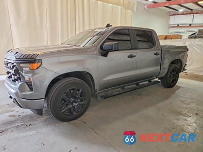 2025 CHEVROLET SILVERADO K1500 CUSTOM 1GCPKBEK2SZ258226 - główne zdjęcie licytacji z USA - miniatura