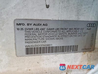 Zdjęcie 12 z 12 samochodu: 2026 AUDI A3 PREMIUM VIN:WAUGUDGY3TA038811 - miniatura
